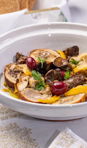 Moroccan Chicken Mqalli Tagine With Preserved Lemons